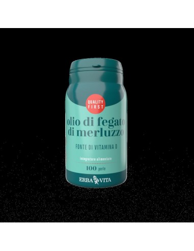 Olio di Fegato di Merluzzo - Integratore Ossae 100 Perle